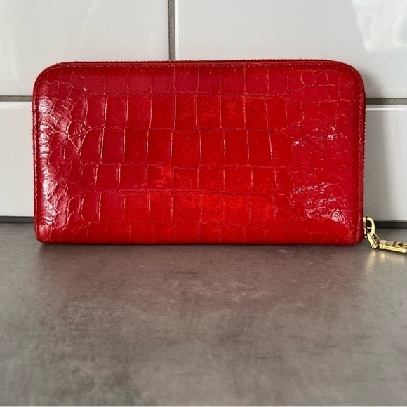 MIU Miu St. Cocco Lux Portaf in Rosso / Red - Picture 3 of 16